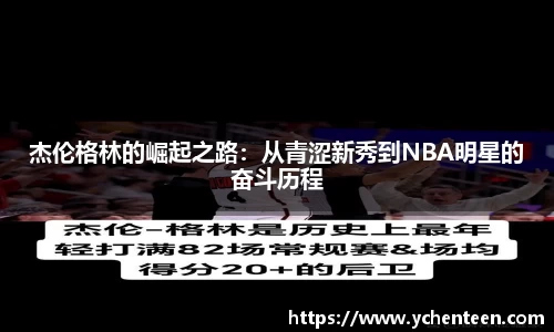 杰伦格林的崛起之路：从青涩新秀到NBA明星的奋斗历程